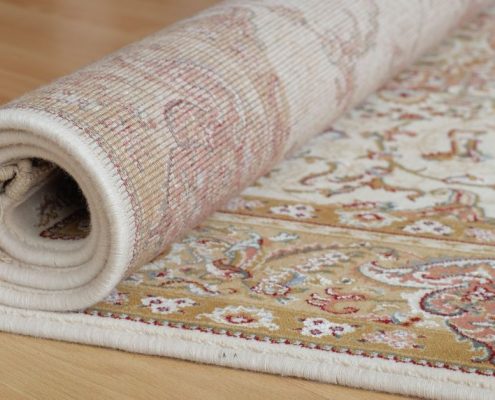 carpet rolled, background