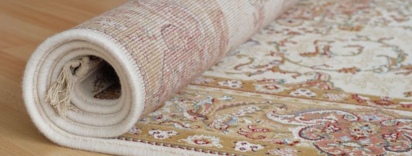 carpet rolled, background